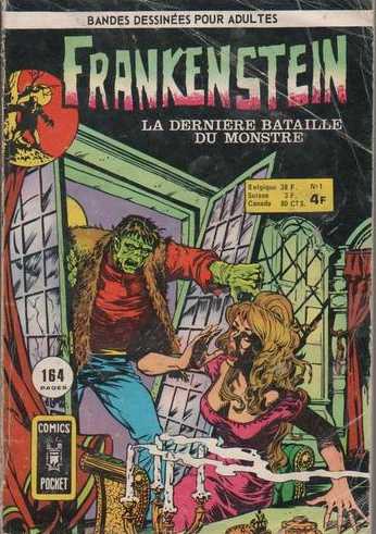 Scan de la Couverture Frankenstein n 1